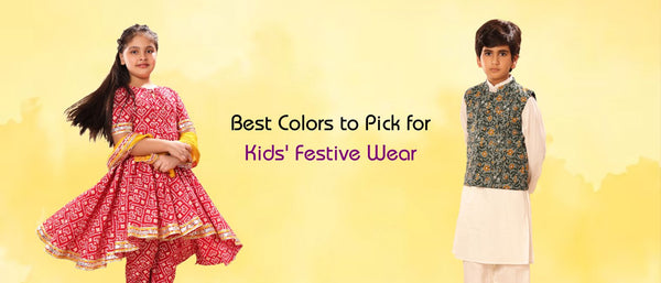 Best Colors to Pick for Kids' Festive Wear