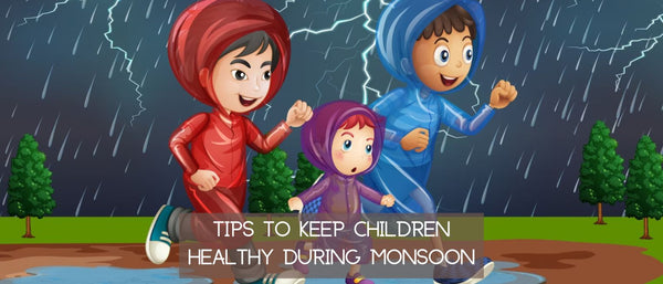Tips To Keep Children Healthy During Monsoon