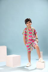 Heart Print Boys Co-ord Set
