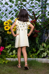 Butterflies Embroidery Dress