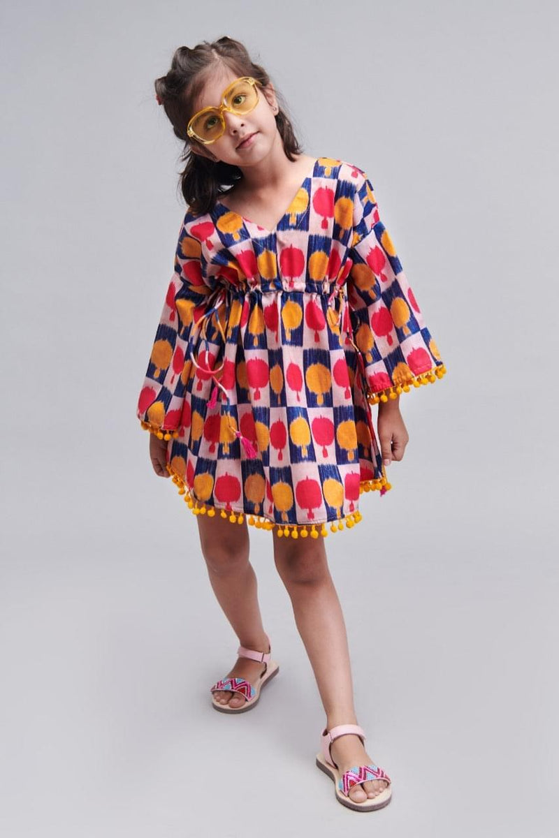 Boho Bloom - Kaftan Dress For Girl Kids – LittleCheer